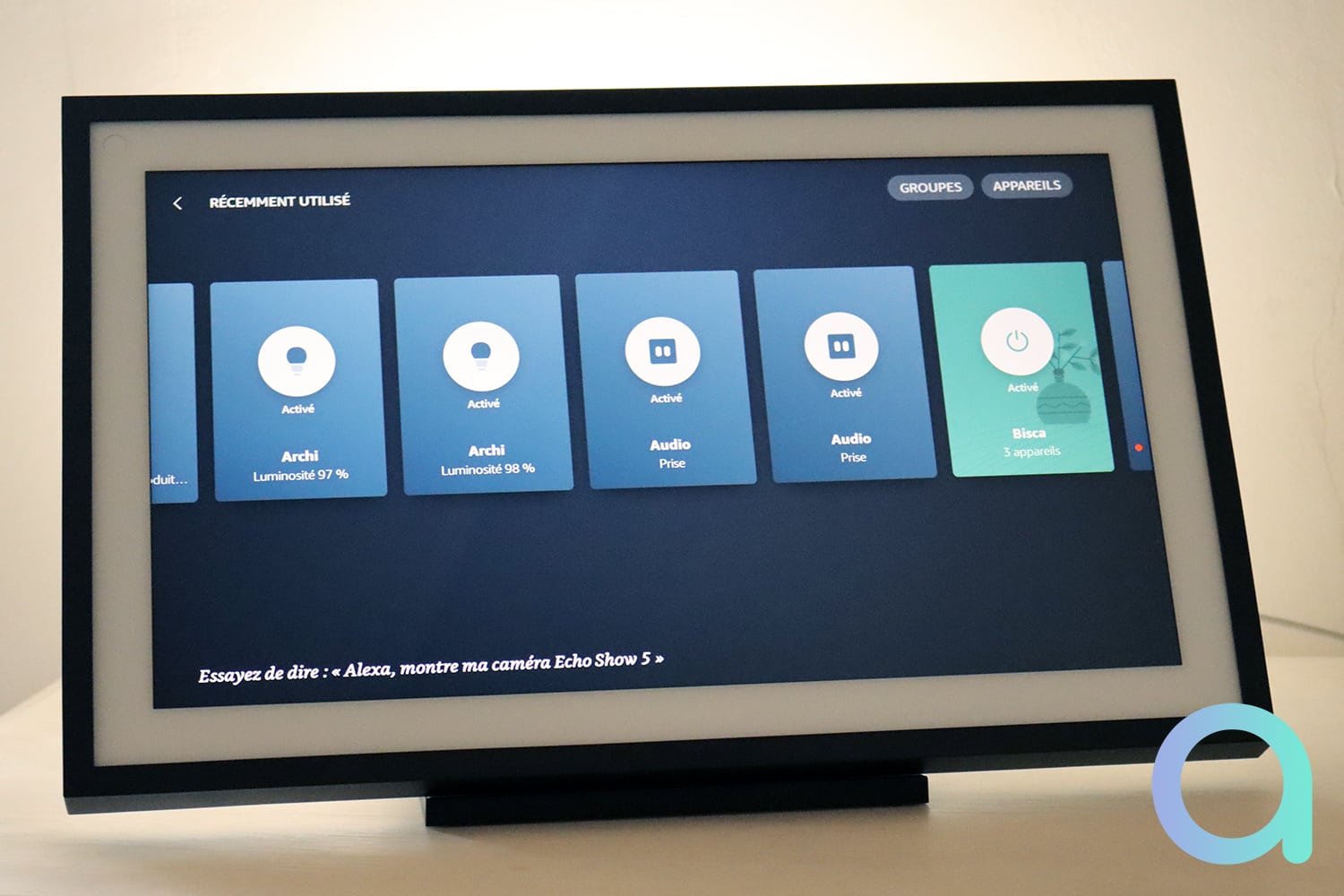 Test  Echo Show 15, le grand écran pour Alexa