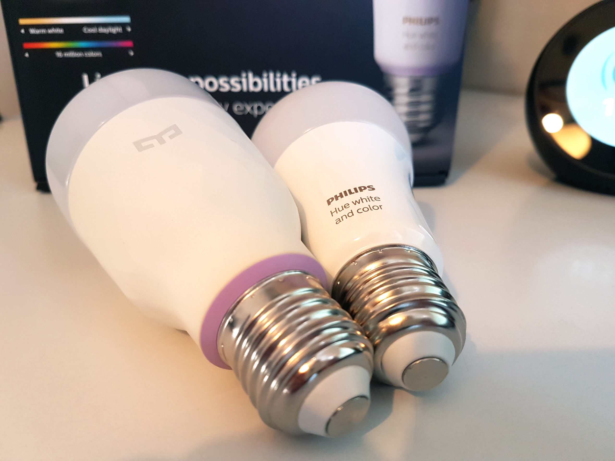 Philips Hue White Ambiance GU10 : meilleur prix, test et actualités - Les  Numériques