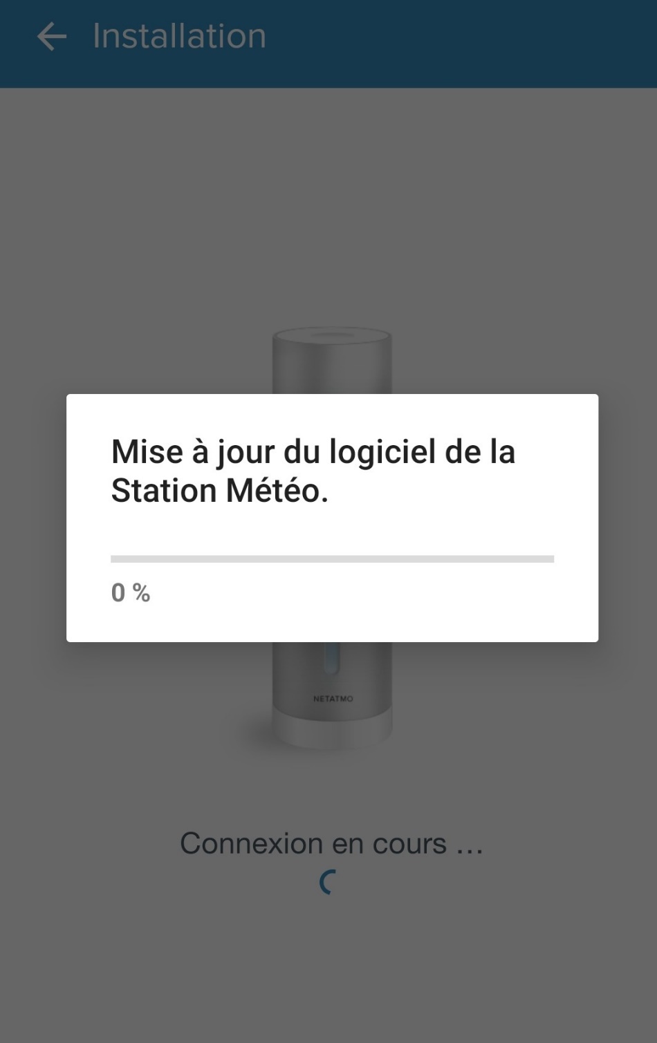 Ajouter le module pluviomètre Netatmo à votre station météo.