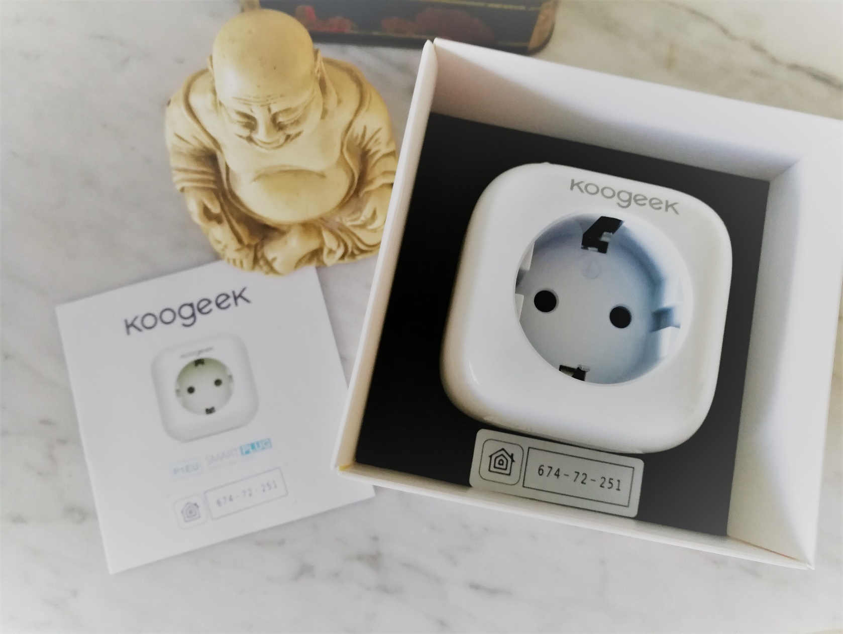 Koogeek Prise Intelligente WiFi Smart Plug, 2.4GHz HomeKit Siri et