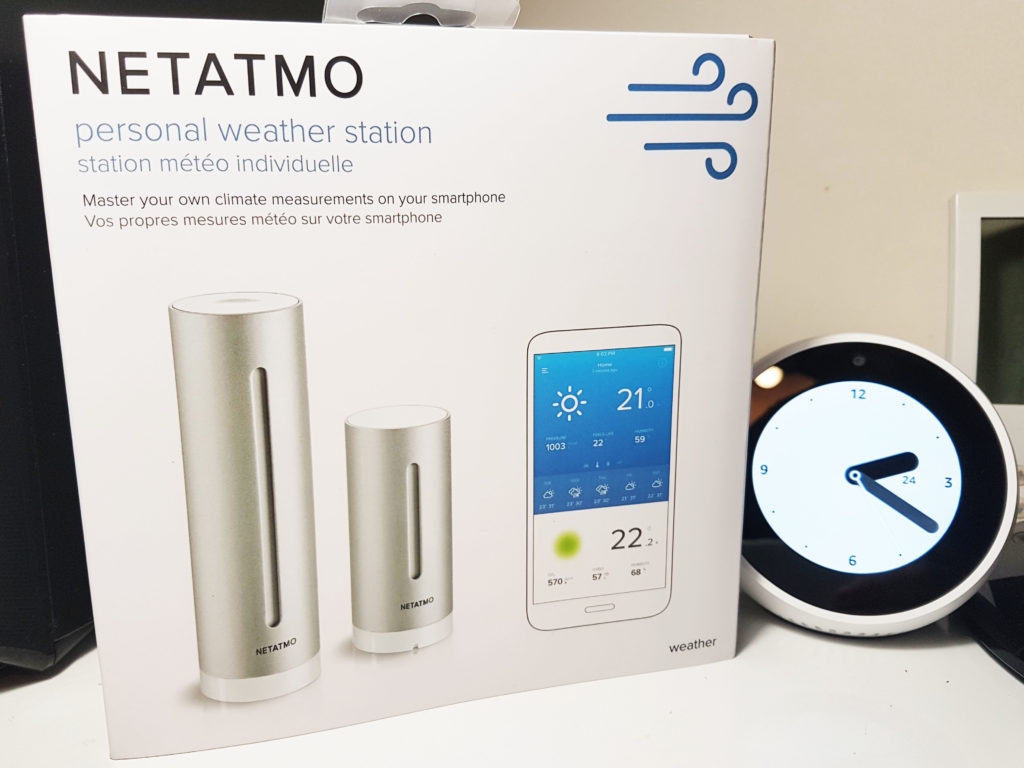 Test high-tech météo: petite digression connectée avec Netatmo!