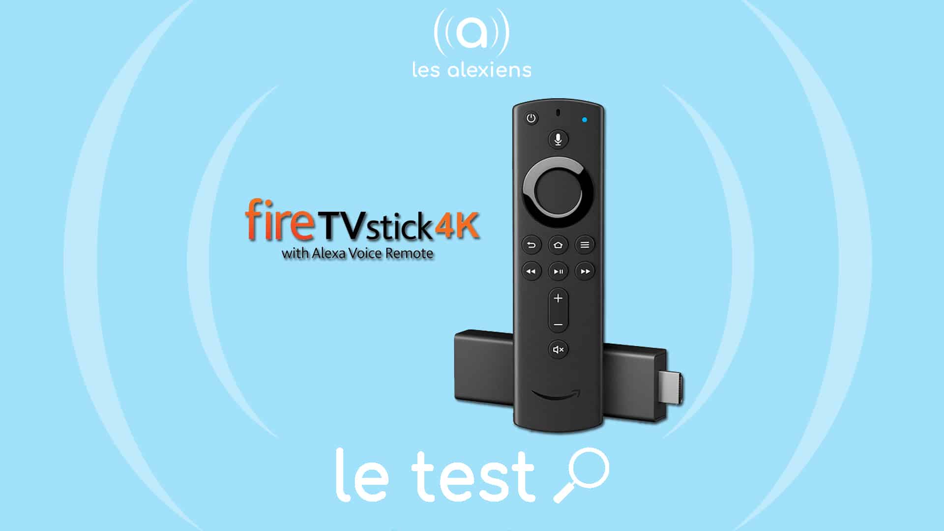Télécommande  Fire TV Stick - Télécommande adaptée pour