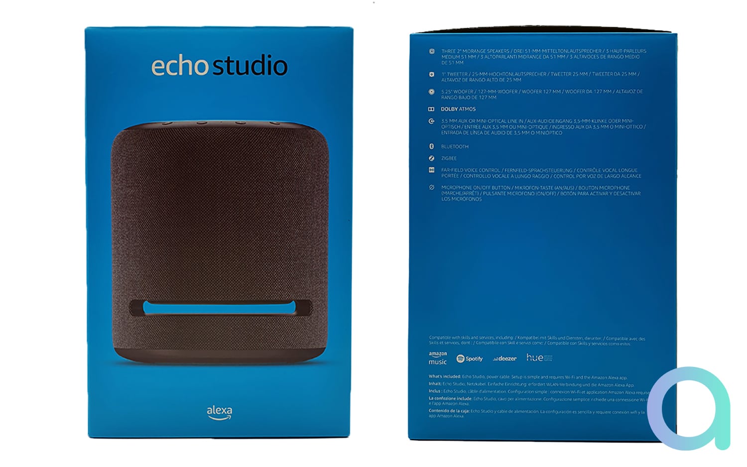 Echo Studio - Une enceinte connectée offrant un son haute fidélité  et Alexa
