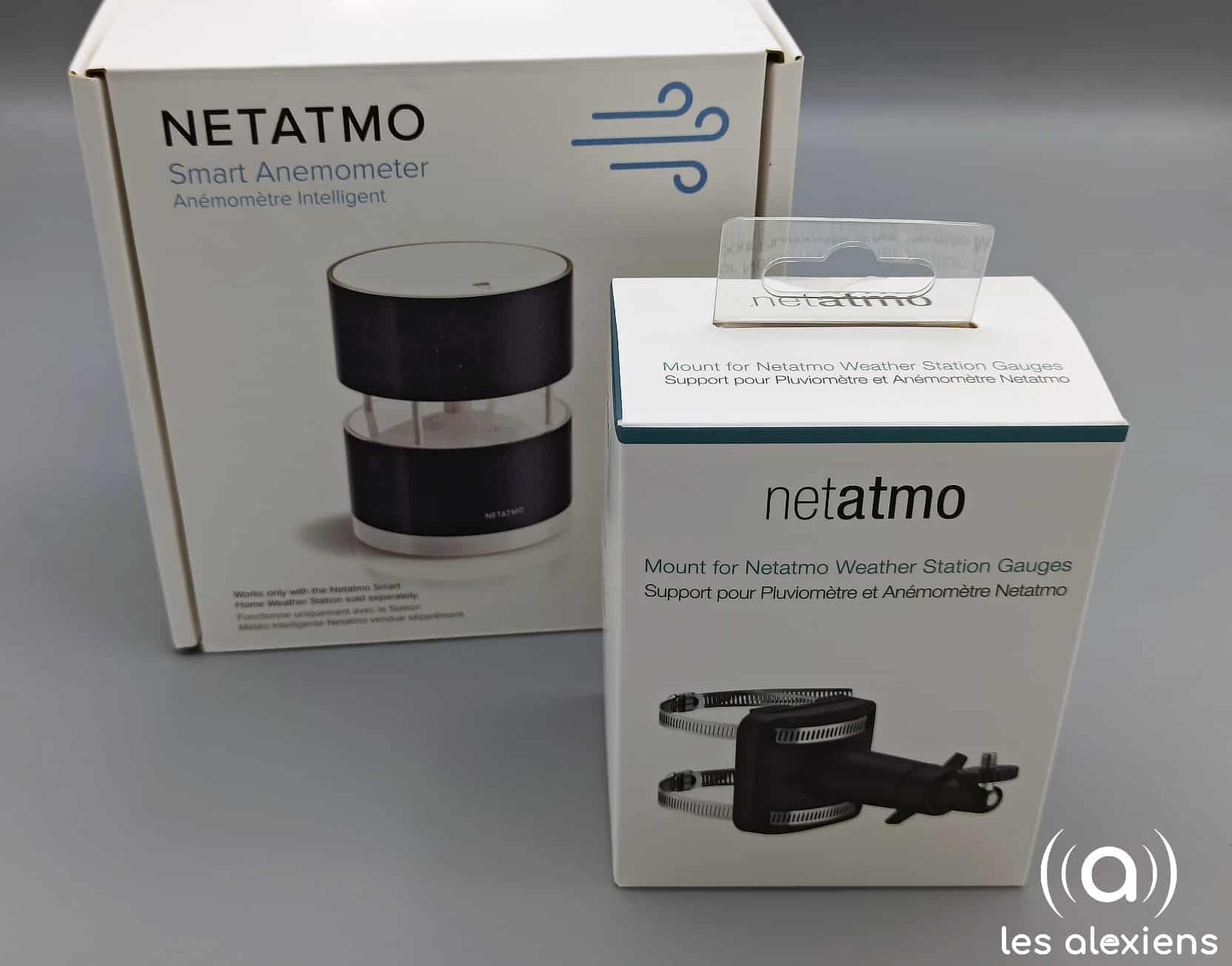 Netatmo Pack Pluviomètre et Anémomètre Connectés sans-fil pour la Station  Météo : : Jardin