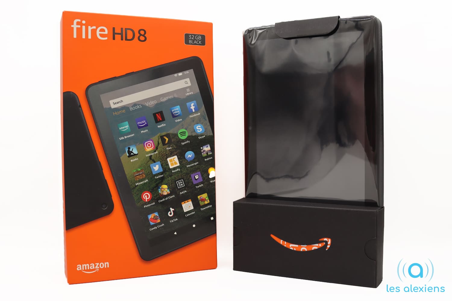 Test Tablette  Fire HD 8 (2020) : une nouvelle version avec autonomie  et processeur améliorés - Les Numériques
