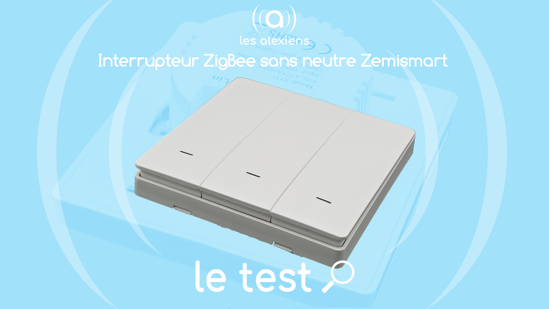 Test Zemismart : interrupteur ZigBee sans neutre Tuya / Smart Life – Les  Alexiens