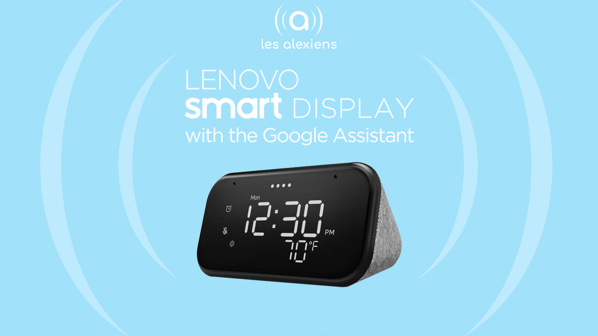 Lenovo Smart Clock Essential : un nouveau réveil Google Assistant – Les  Alexiens