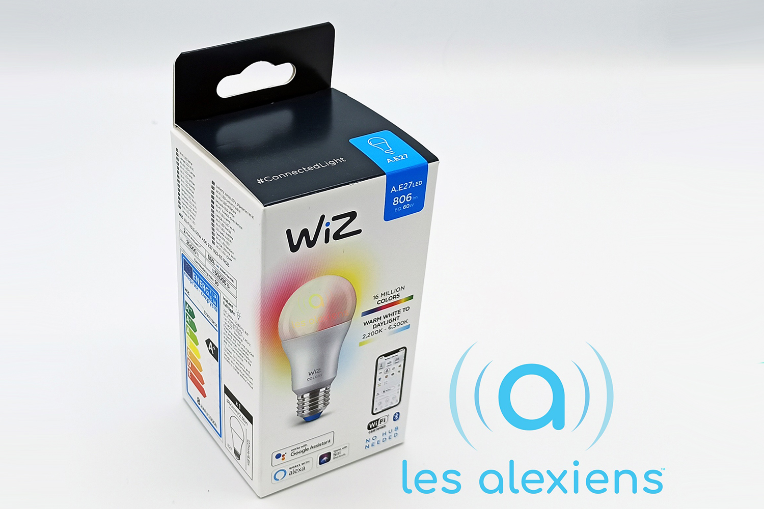 WiZ ampoule LED Connectée Vintage Wi-Fi Edison E27, Nuances de