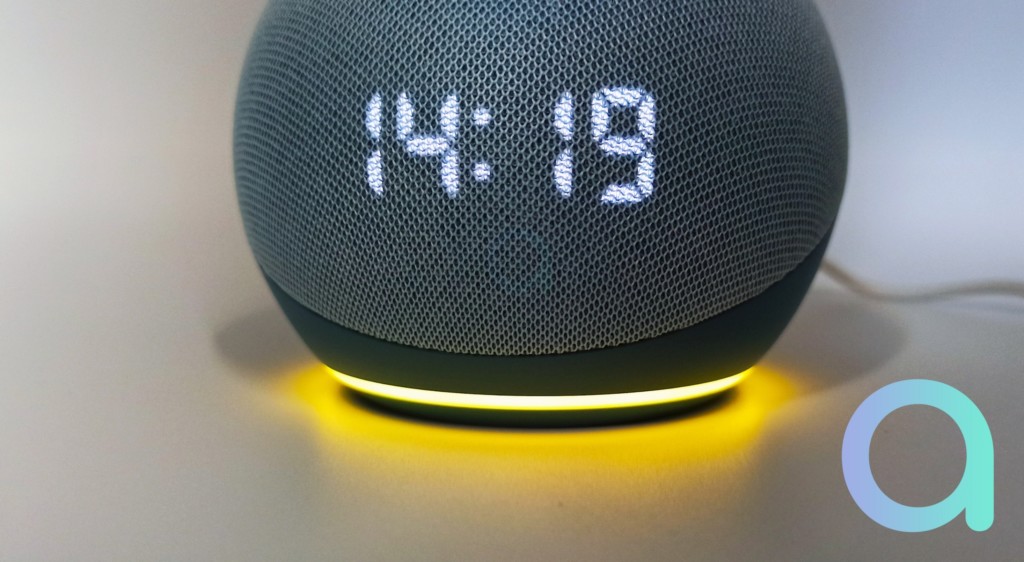 Nouvel Echo Dot (4e génération), Enceinte connectée avec horloge et Alexa