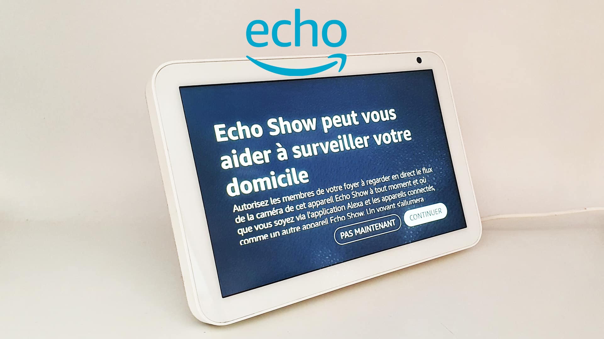 Echo Show 8, Écran connecté avec Alexa, Restez en contact avec l'aide d' Alexa