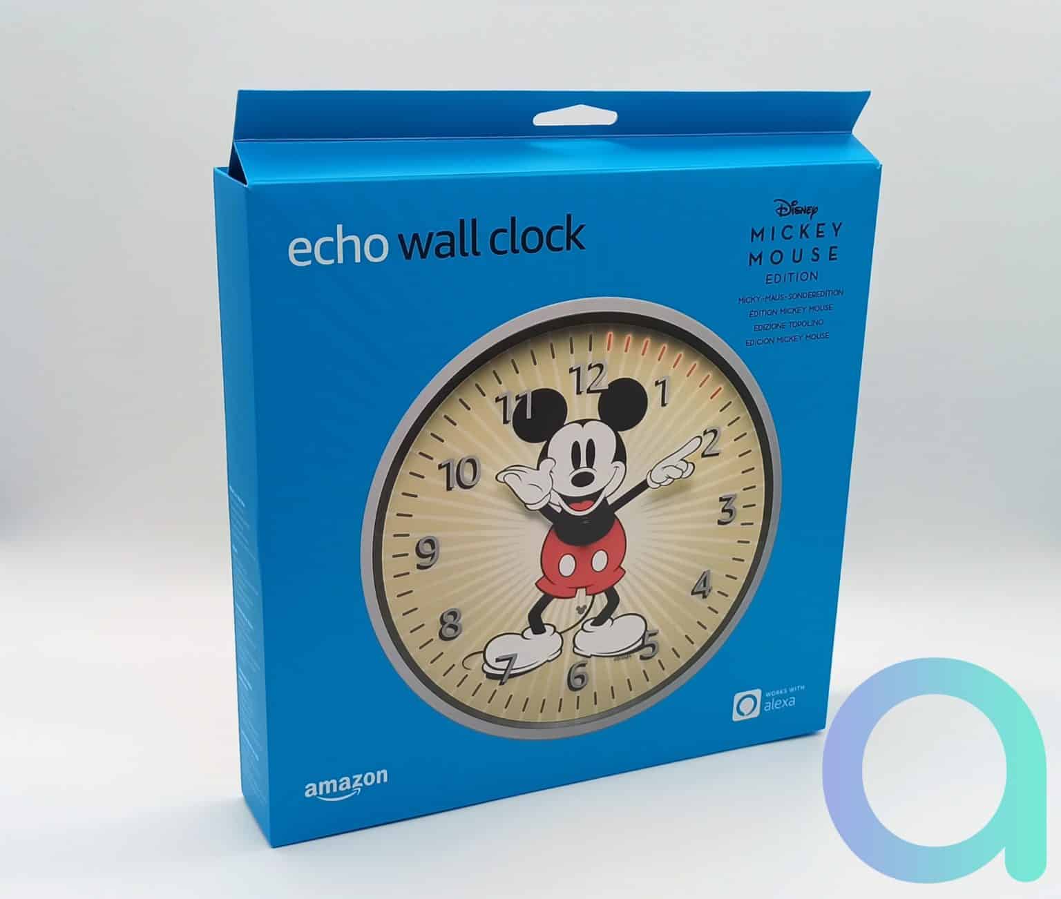 Test Echo Wall Clock Mickey Mouse Edition Lhorloge Damazon Au Club Mickey Les Alexiens 7075