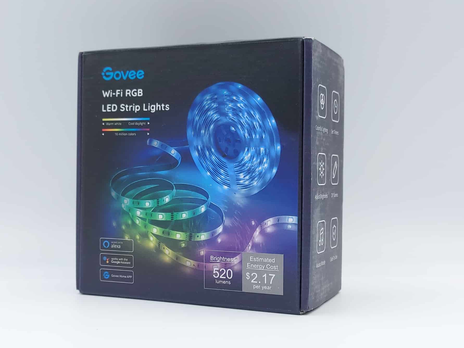 Govee H6125 RGB LED Strip 5m mit App-Control und Sound-Activation für  18,19€ 