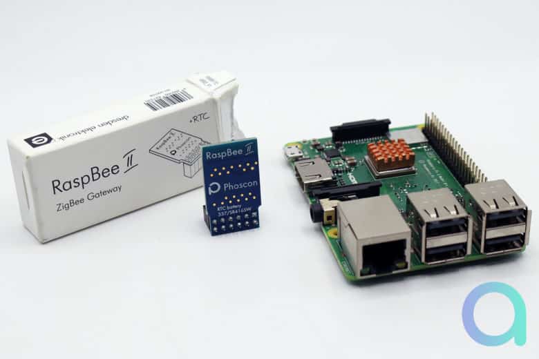 Test RaspBee II la passerelle ZigBee pour Raspberry Pi Les Alexiens