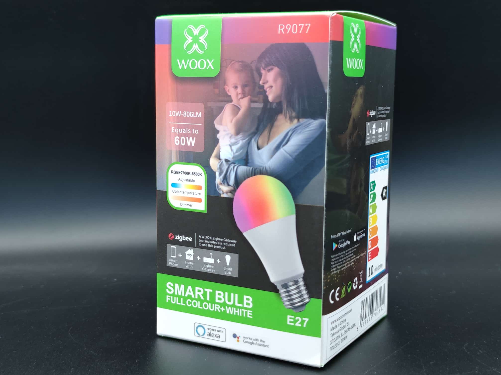 WOOX Smart LED Zigbee Bulb 10W E27 - R9077