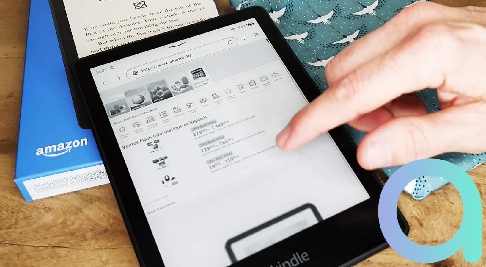 Test Kindle paperwhite: un poids plume, une référence et un éclairage  réglable