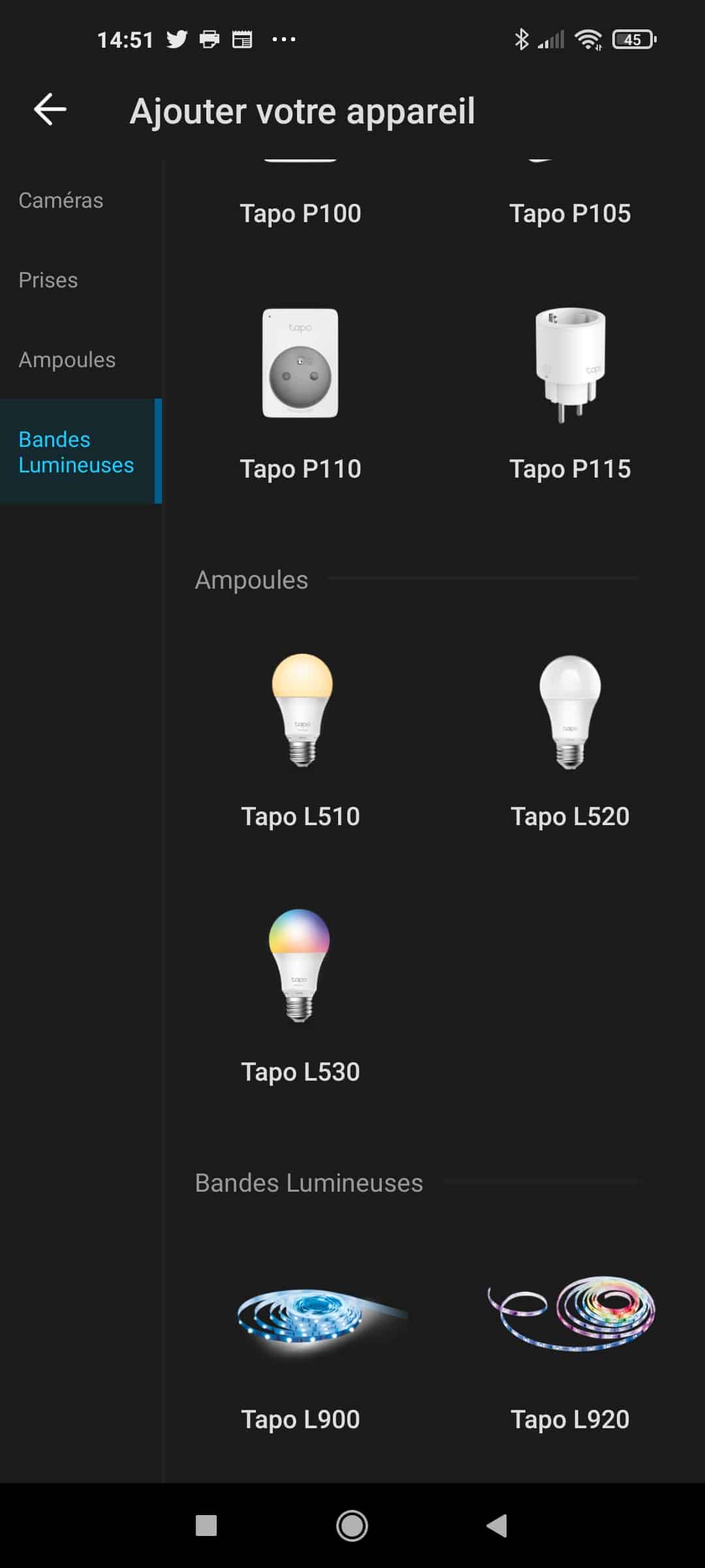 TP-LINK - Bande lumineuse connectée Wi-Fi TAPO L900-5 - 5 mètres