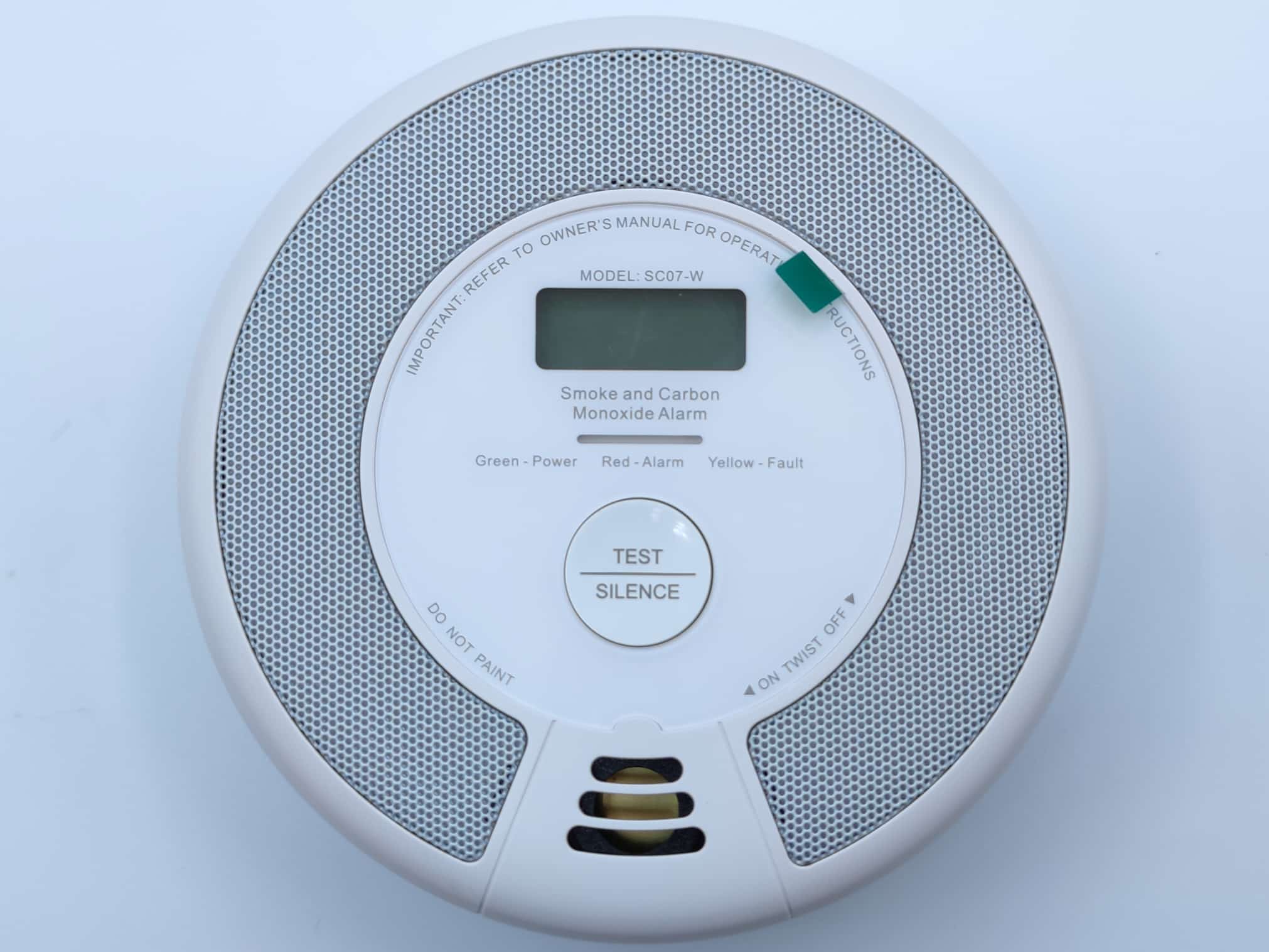 X-Sense SC07 Alarme combinée - Mesure la fumée et le CO - Batterie