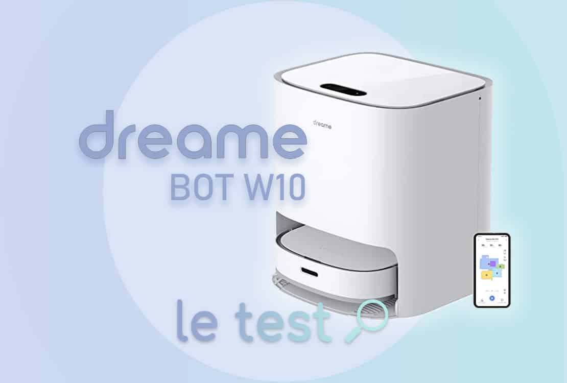 Test du Dreame Bot W10: le robot équipé d'une station de lavage