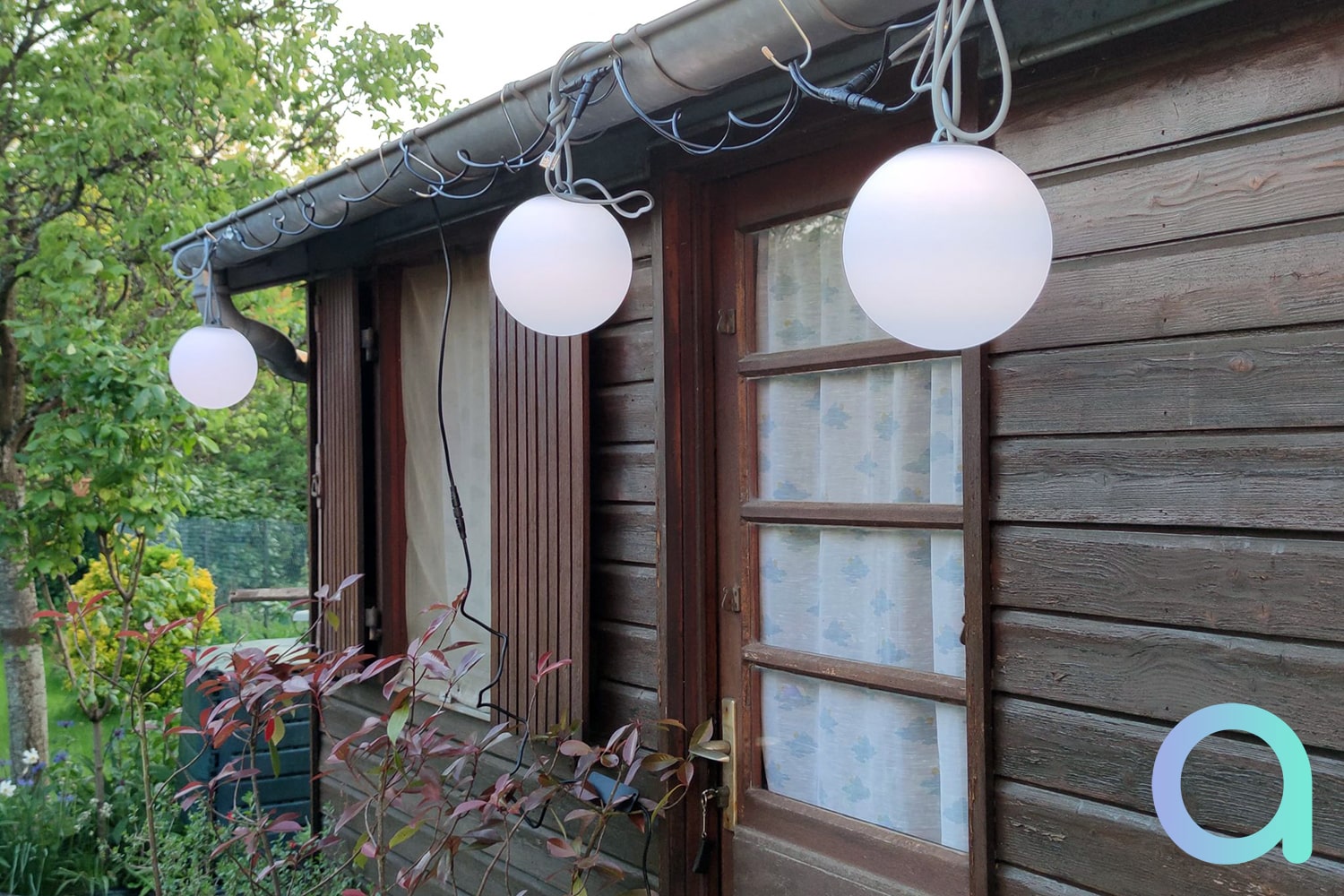 INNR - Globe LED connecté additionnel 19 cm pour Jardin Couleur/Blanc