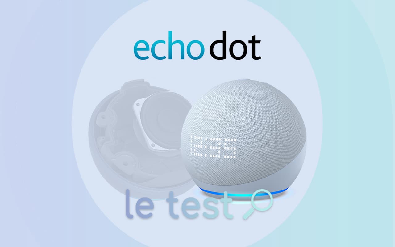 Test  Echo Dot (5e gen) : une maigre évolution pour l'enceinte phare  d' - Les Numériques