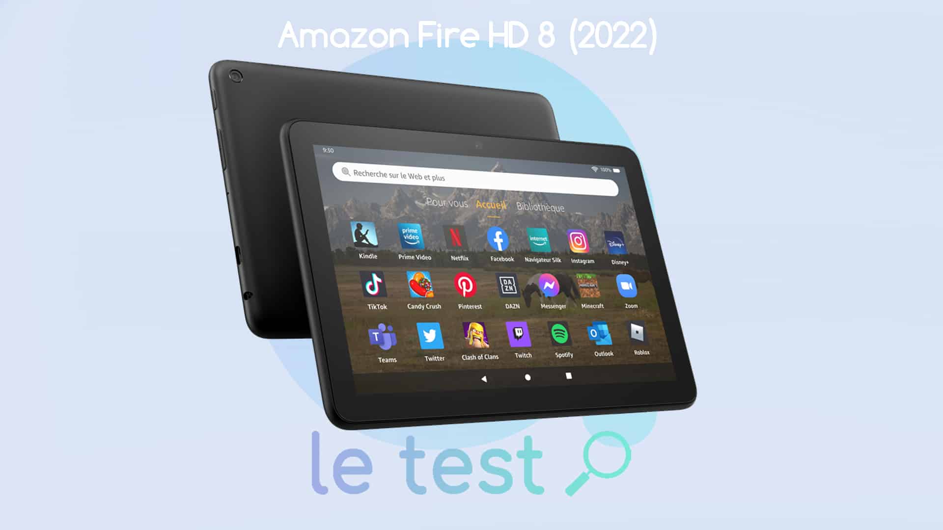 Test :  Fire HD 8, la petite tablette idéale pour offrir à