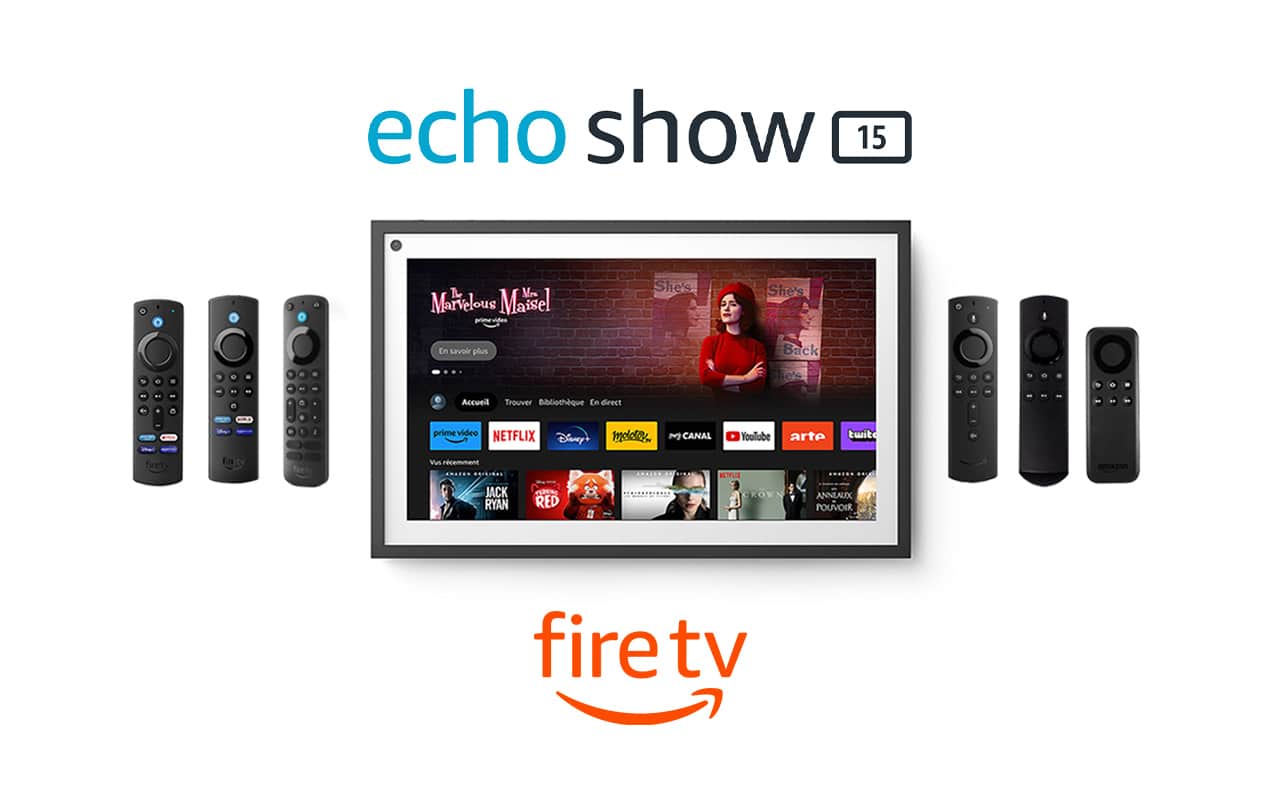 Pack connecté :  Echo Show 5 2ème génération + Interrupteur