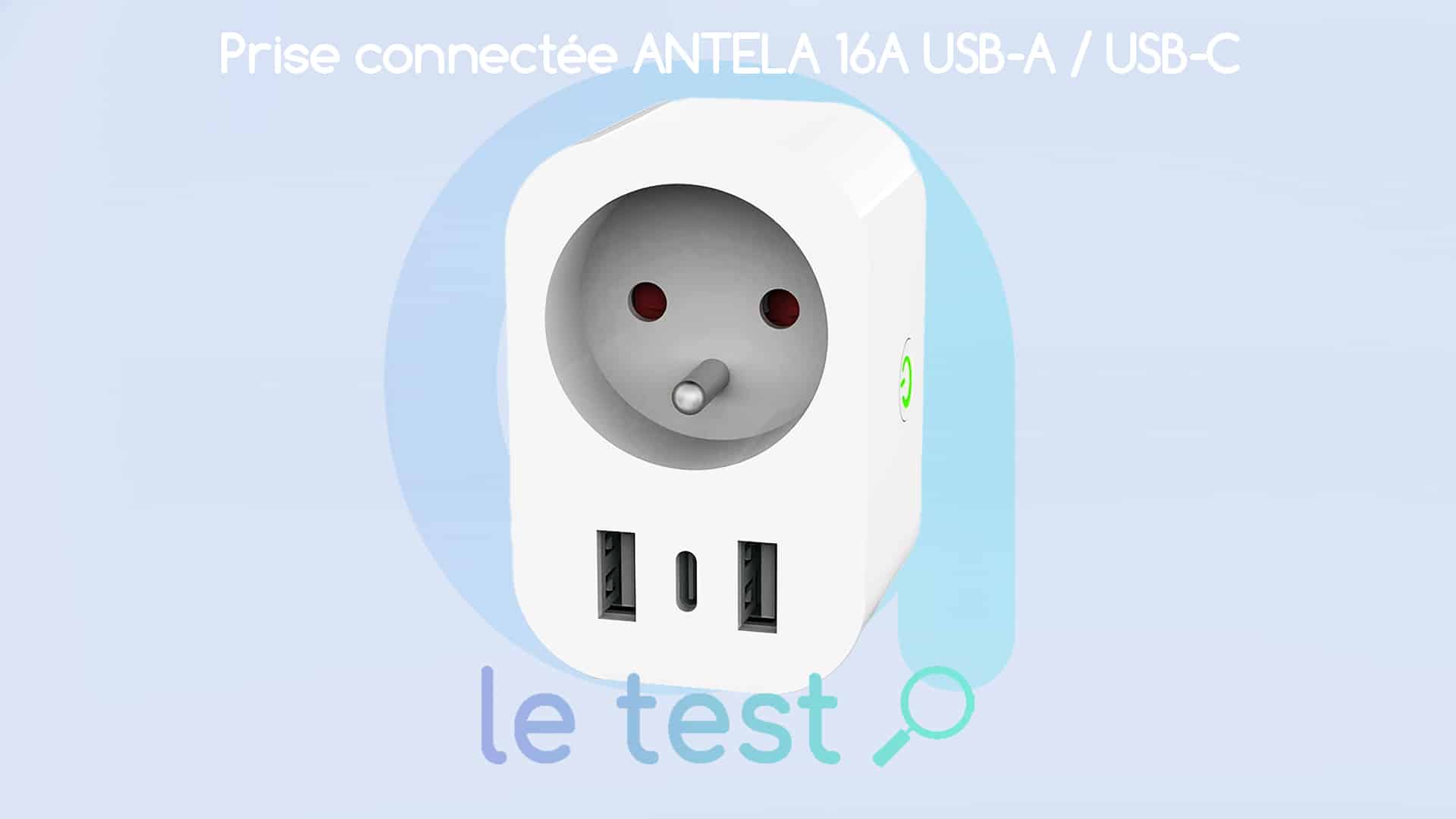 Prise connectée et veilleuse SF-100.nl, Compatible Alexa / Google Home