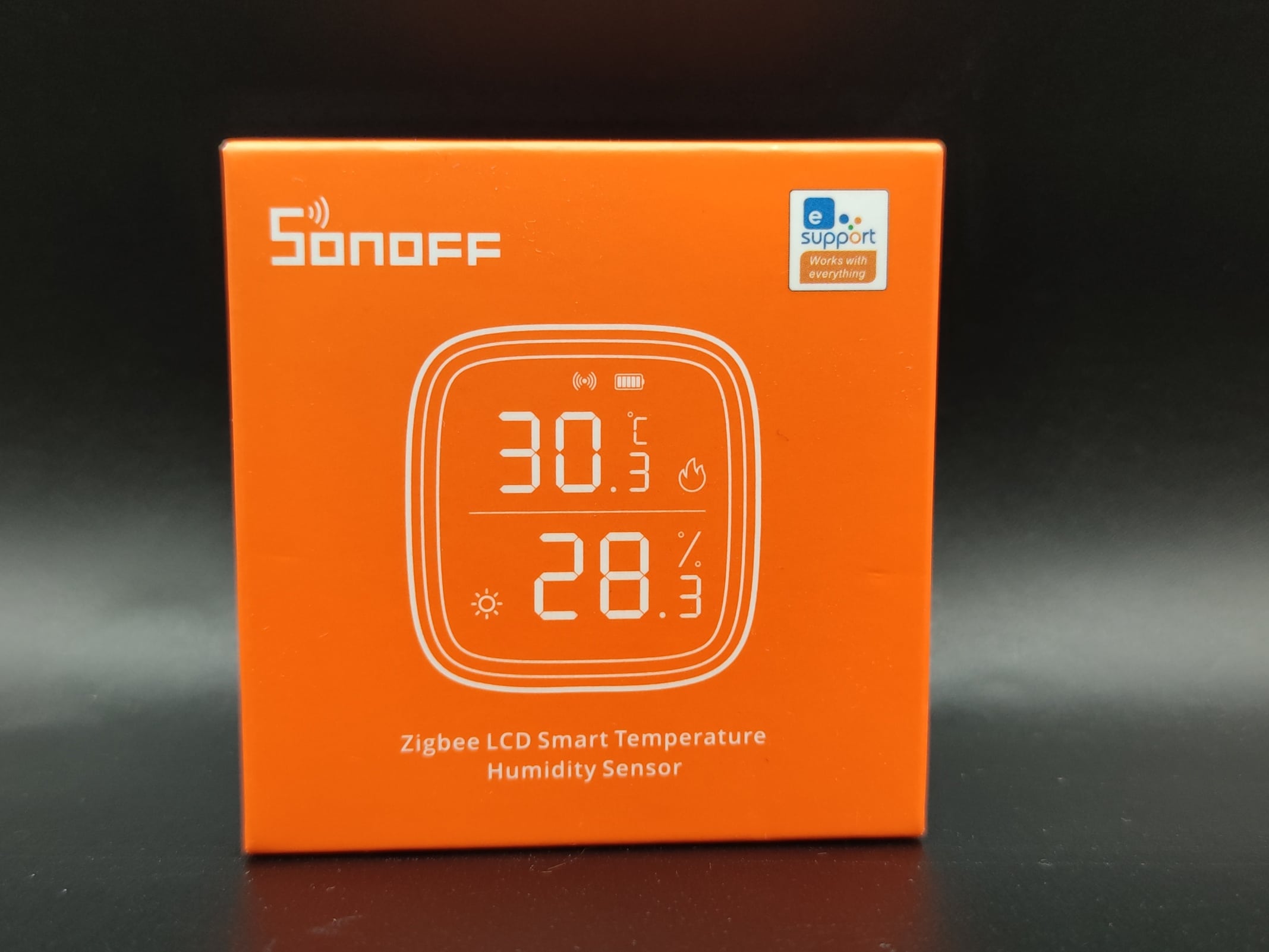 Sonoff SNZB-02D - Temperature and Humidity Sensor with Display - ZigBee -  SONOFF-SNZB-02D