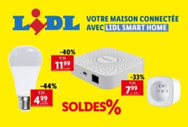 Soldes sur la domotique ZigBee chez Lidl