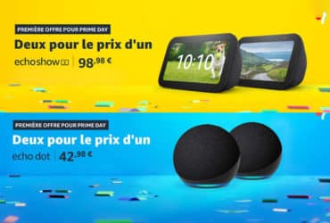 Amazon vous propose des offres super canons à valoir à l'achat d'un Echo Show 5 ou d'un Echo Dot 5