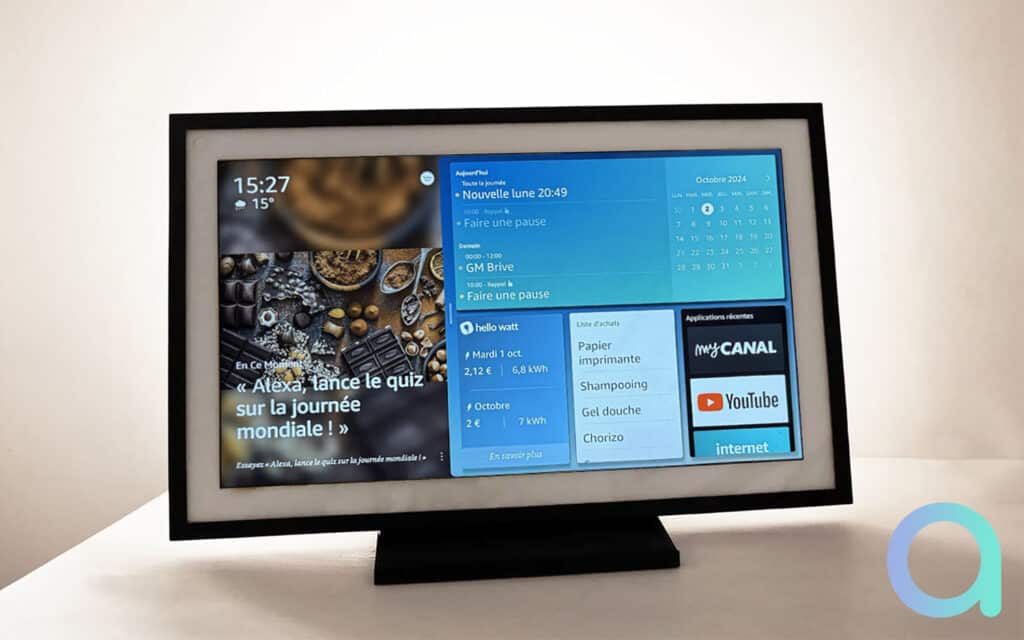 Echo Show 15 : avis utilisateur de l'écran connecté à Alexa (version 2024)