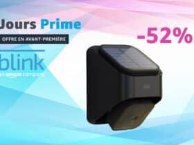 A l'occasion des Jours Flash Prime, Amazon propose 52% de remise sur sa caméra solaire Blink Outdoor