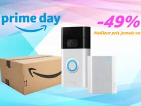 Amazon propose un intéressant pack Ring Doorbell + Chime pour Prime Day