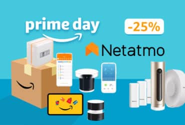 Prime Day Amazon avec Netatmo : station météo, thermostat et caméra jusqu'à -35%