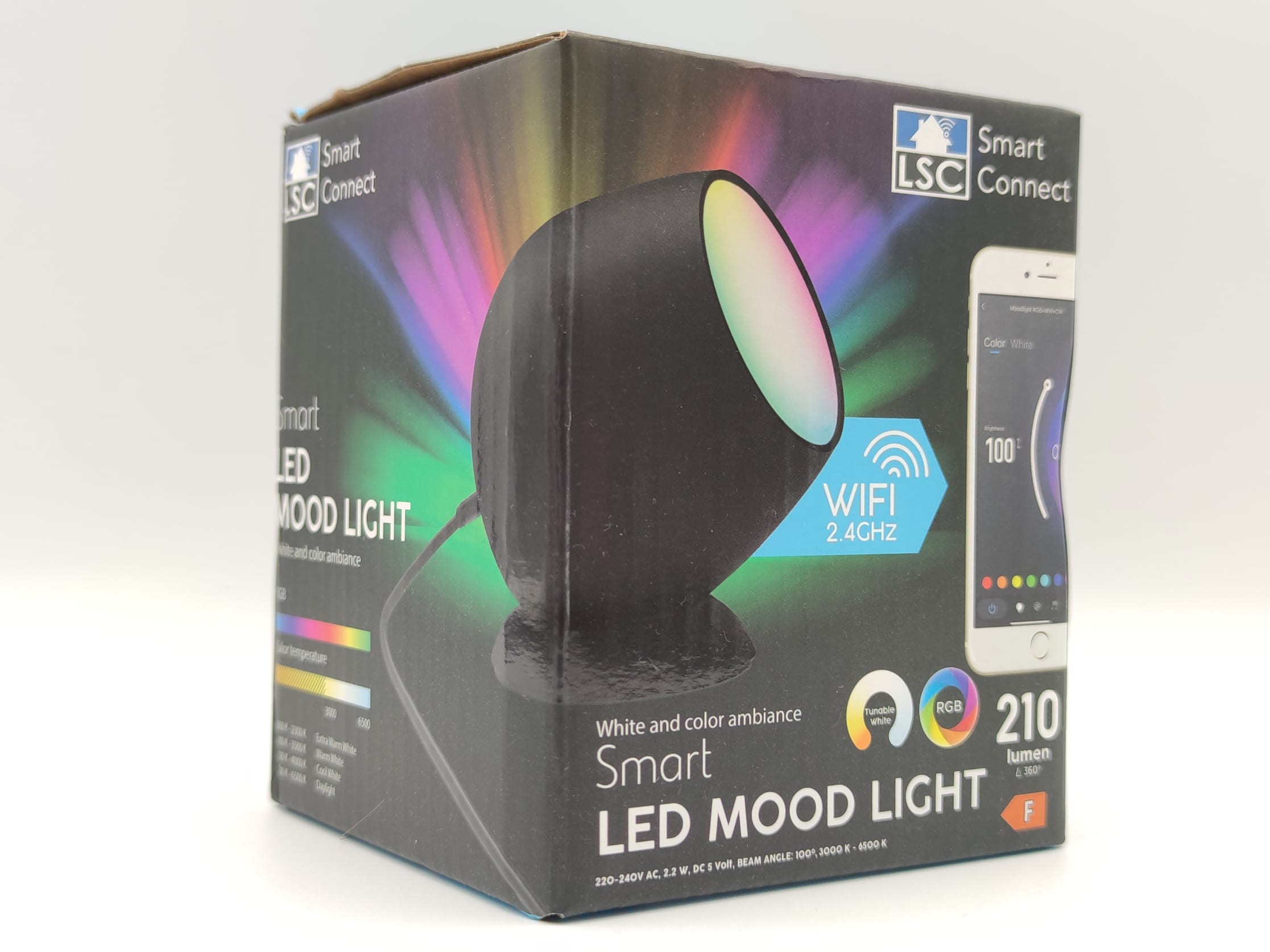 Test LSC Smart Mood Light : une lampe d'ambiance connectée chez Action –  Les Alexiens