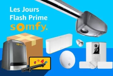 La domotique Somfy Tahoma à prix réduits à l'occasion des Jours Flash Prime d'Amazon