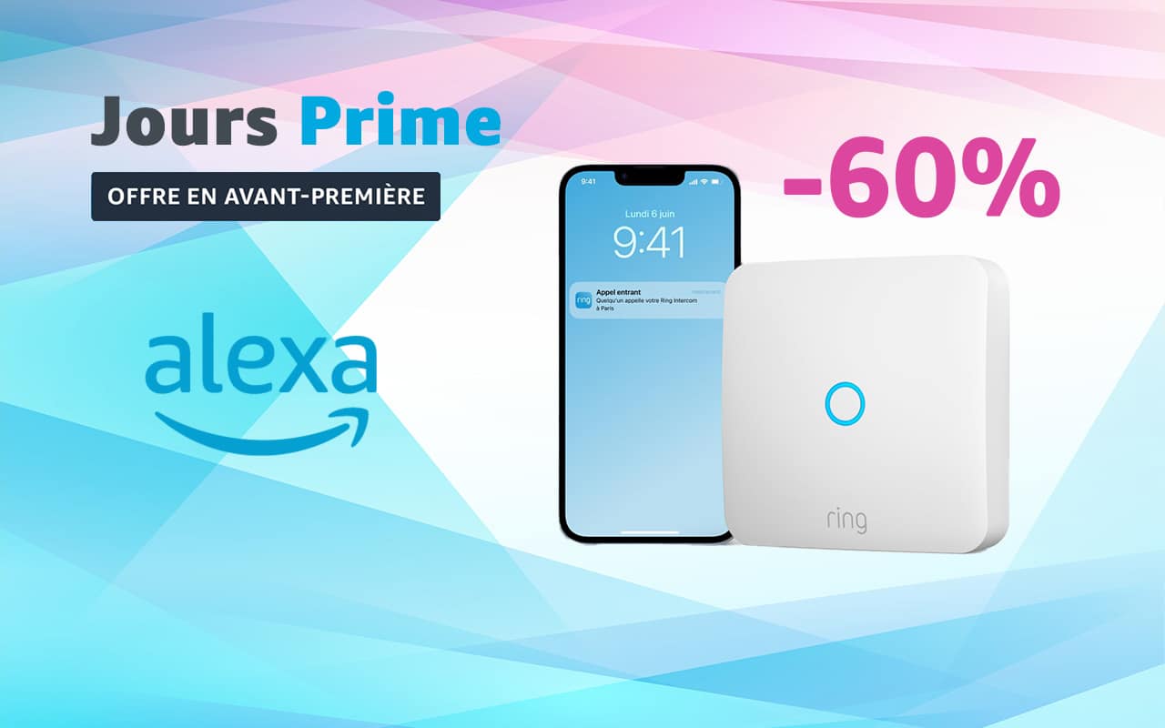 Connectez votre interphone à Alexa avec Ring Intercom à -60% pendant les Jours Flash Prime !