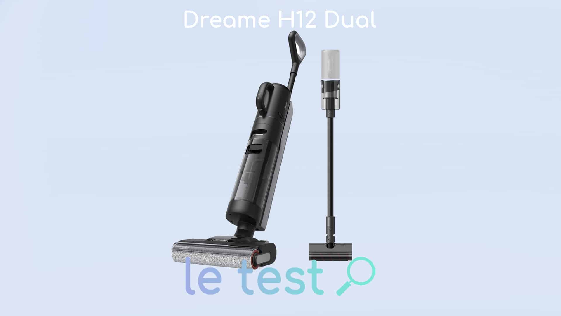 Dreame H12, l'aspirateur à eau et à poussière le plus performant