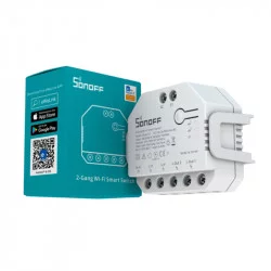 SONOFF - Commutateur intelligent WIFI 2 canaux + mesure consommation - DUALR3