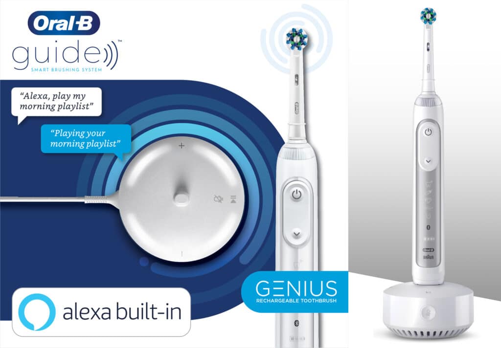 Un marketing autour d'Alexa pour la brosse à dents Oral-B Guide
