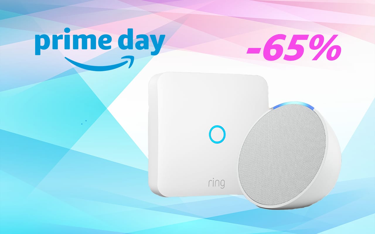 Amazon propose une réduction de 65% sur un pack combinant Ring Intercom et Echo Pop