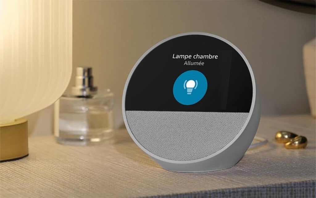 Echo Spot permet de piloter sa domotique