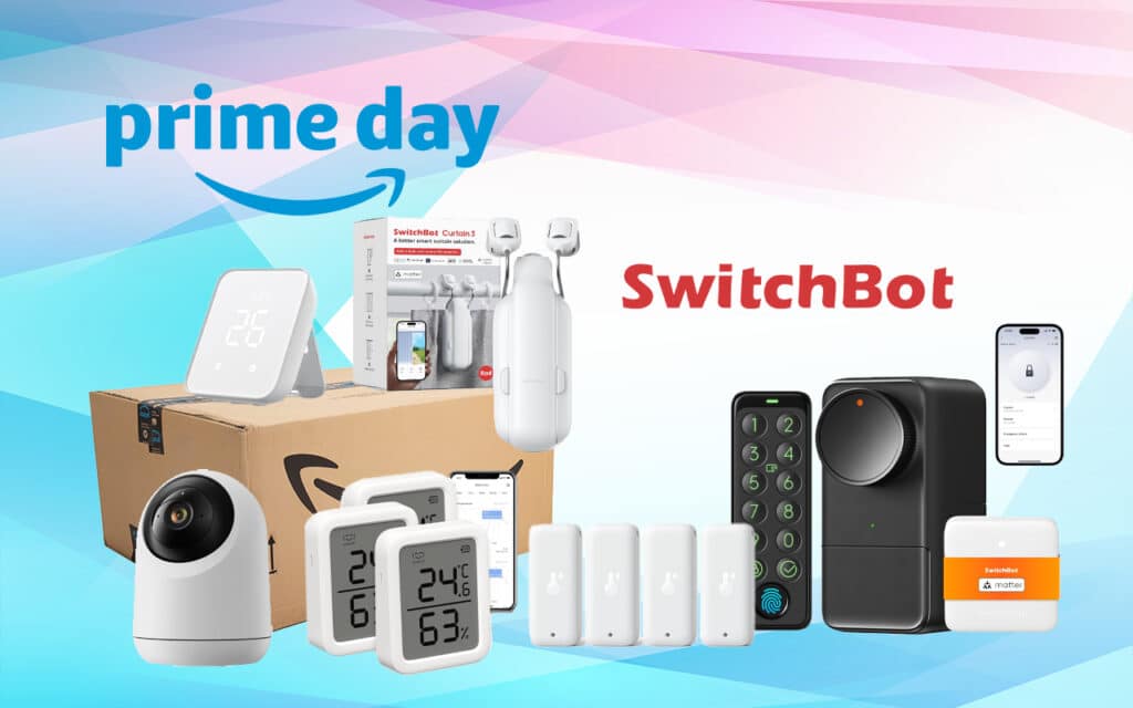 Notre sélection domotique SwitchBot à saisir pendant Prime Day 2024