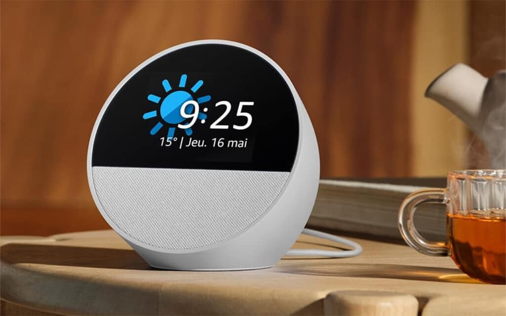 Echo Spot est un parfait réveil connecté avec Alexa intégré