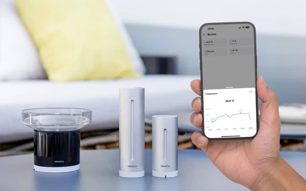 La Station Météo Netatmo Intégrée à l'Application Home + Control de Legrand