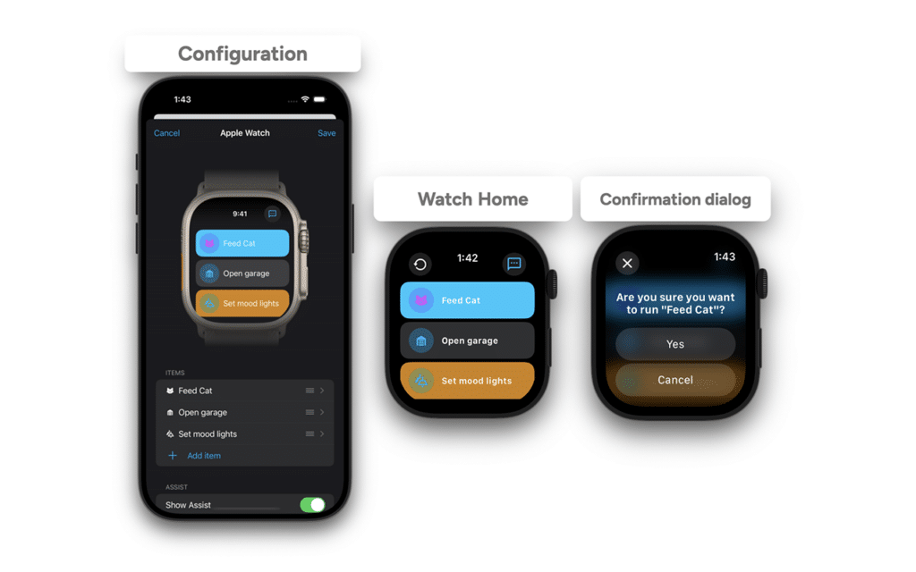 Home Assistant devient plus efficace sur Apple Watch avec iOS 18