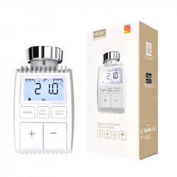 MOES - Tête thermostatique intelligente Zigbee 3.0 TUYA