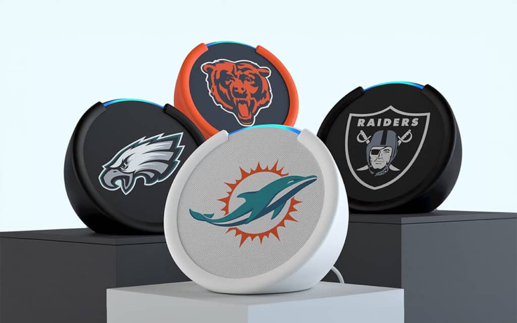 Supportez votre équipe favorite avec la nouvelle Echo Pop NFL d'Amazon