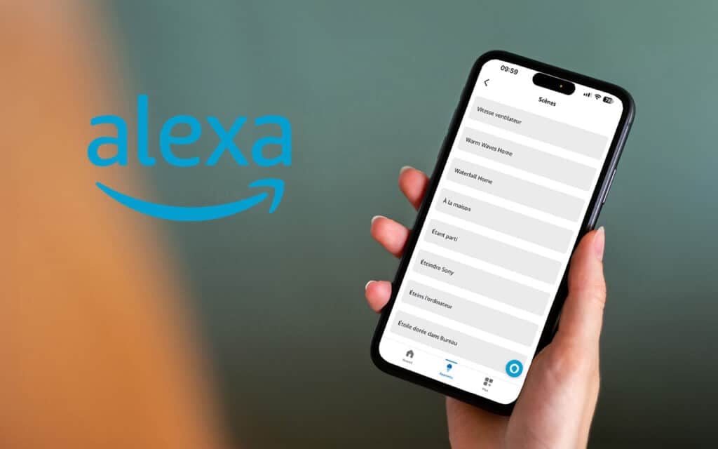 Amazon remet en place les scènes domotiques Alexa dans son application