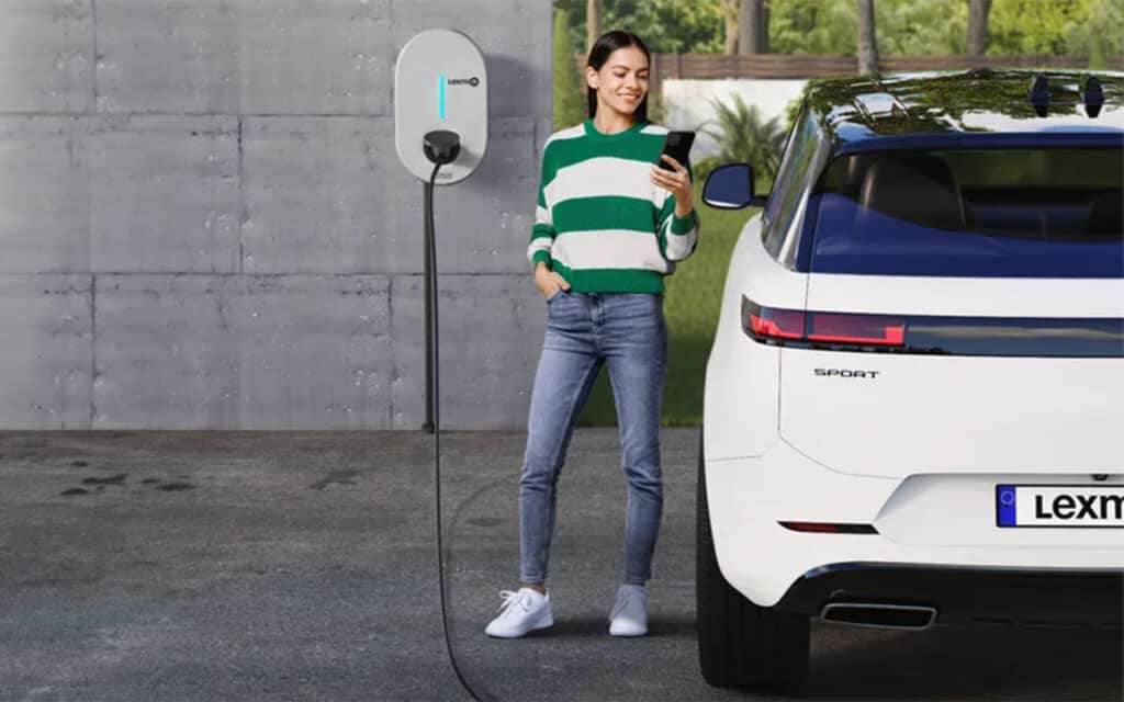 Borne de recharge pour voiture électrique Lexman